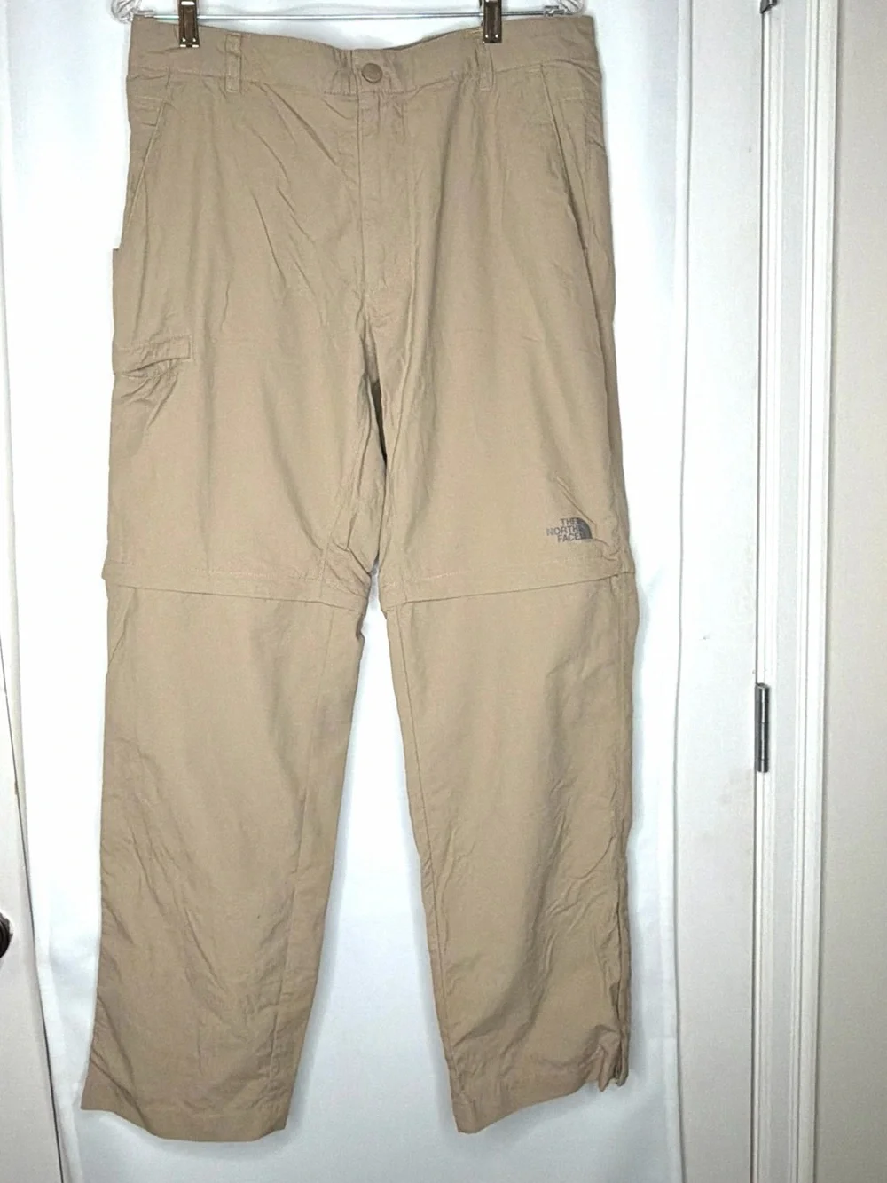 The North Face Men's Khaki Zip-Off Cargo Pants